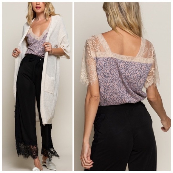 POL Leopard Printed Sweetheart Confession Tee - Picture 2 of 13